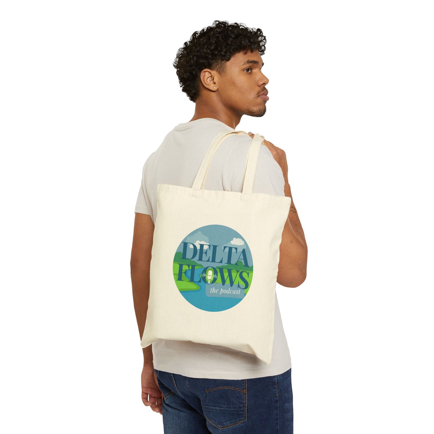 Delta Flows Tote Bag