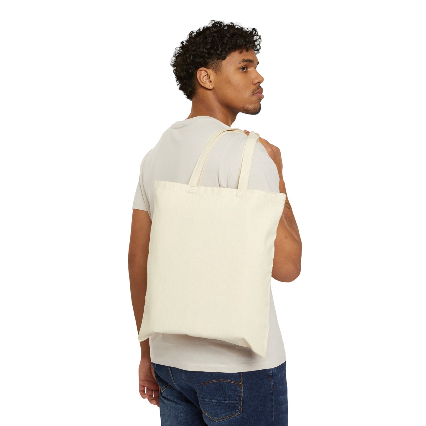 Where the Future Flows - Cotton Canvas Tote Bag