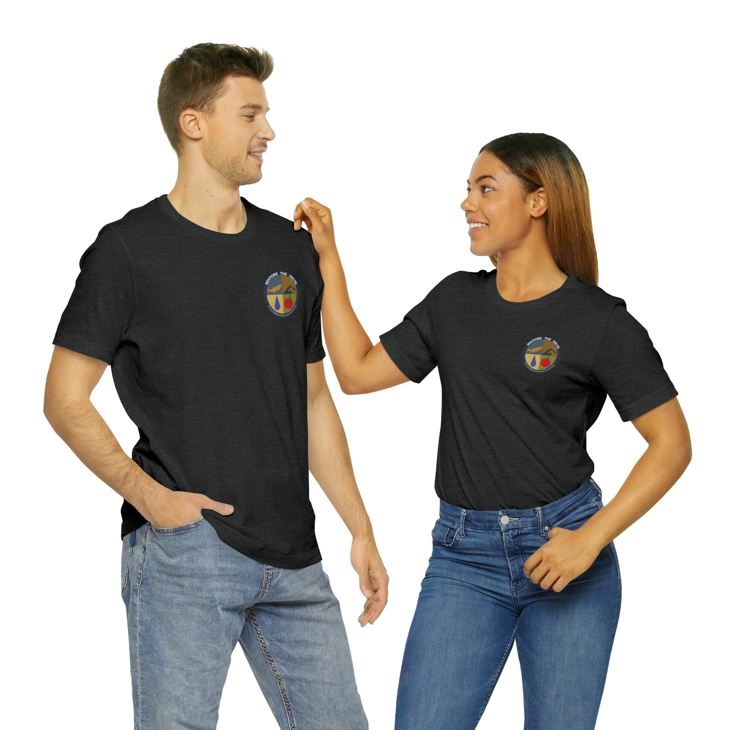 Unisex Jersey Short Sleeve Logo Tee