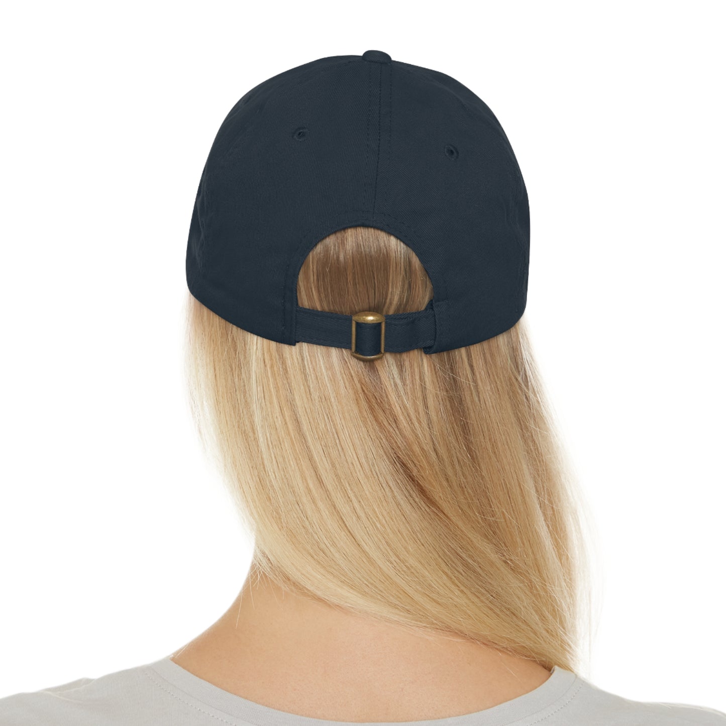 Logo Dad Hat with Leather Patch