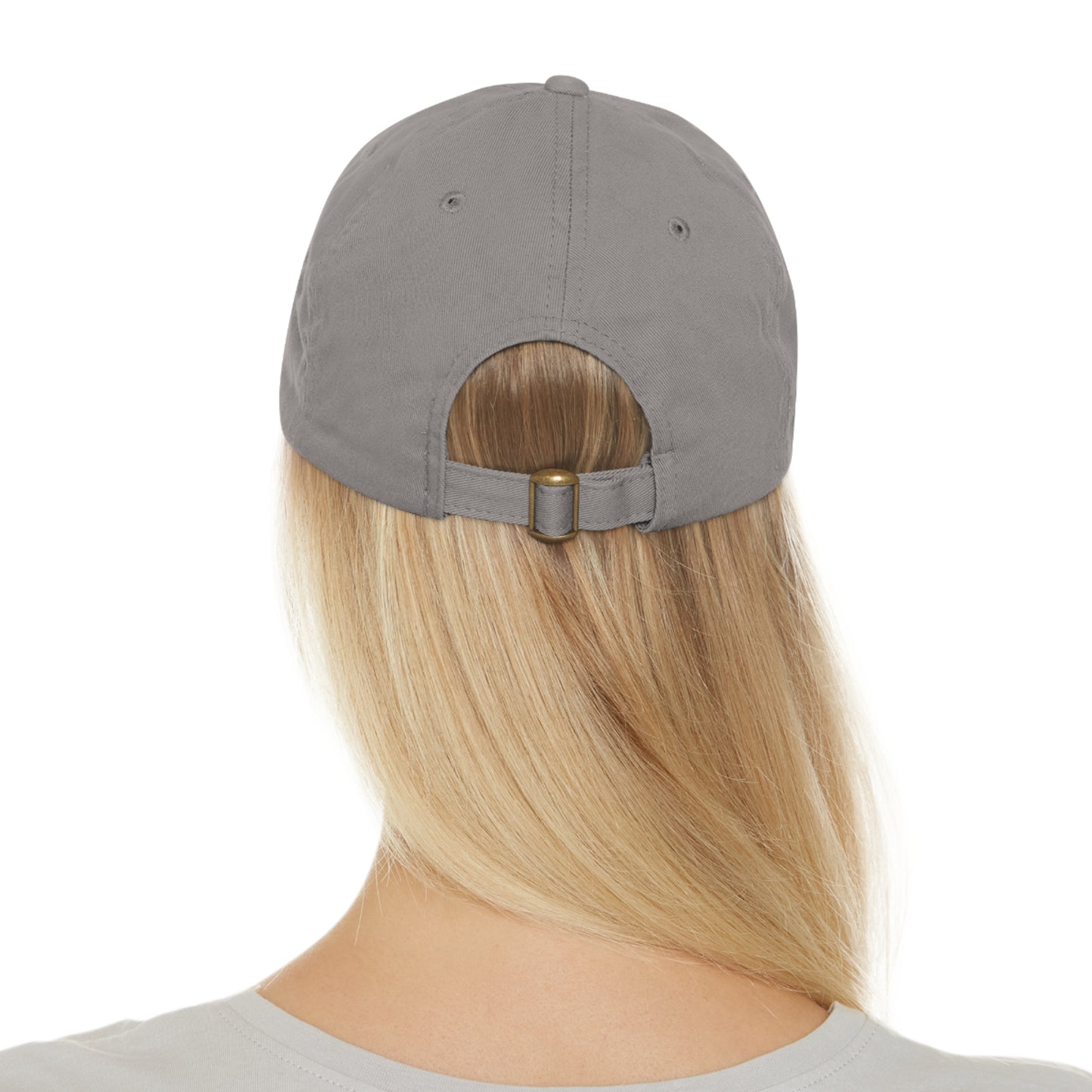 Logo Dad Hat with Leather Patch