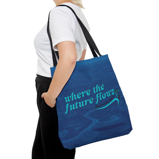 Where the Future Flows Tote