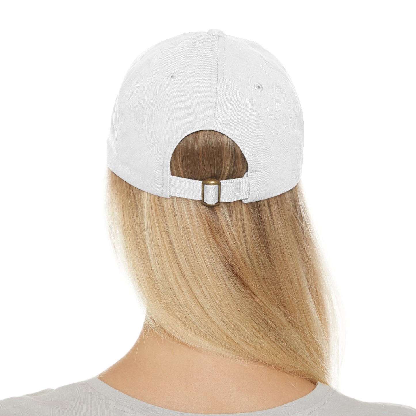 Logo Dad Hat with Leather Patch