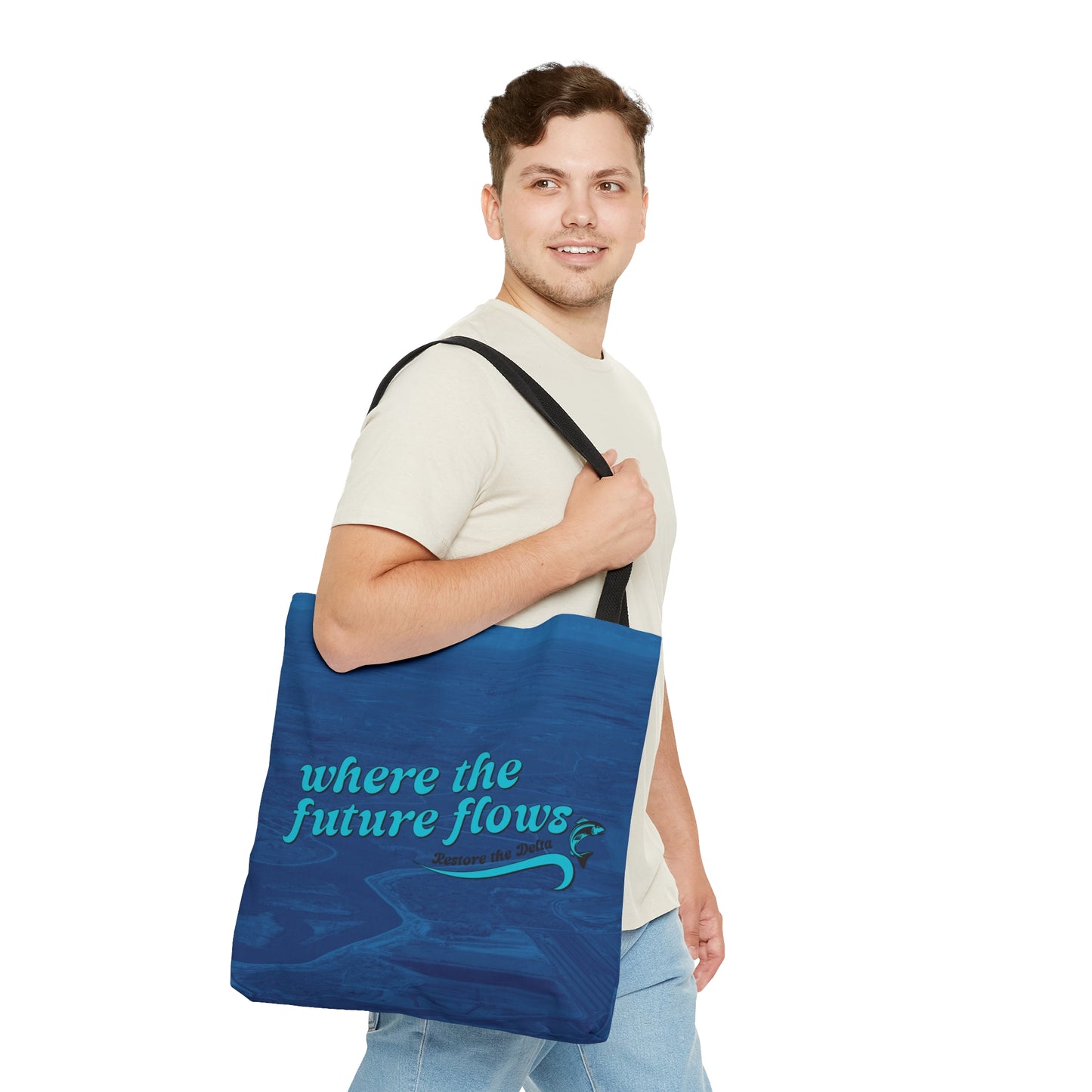 Where the Future Flows Tote