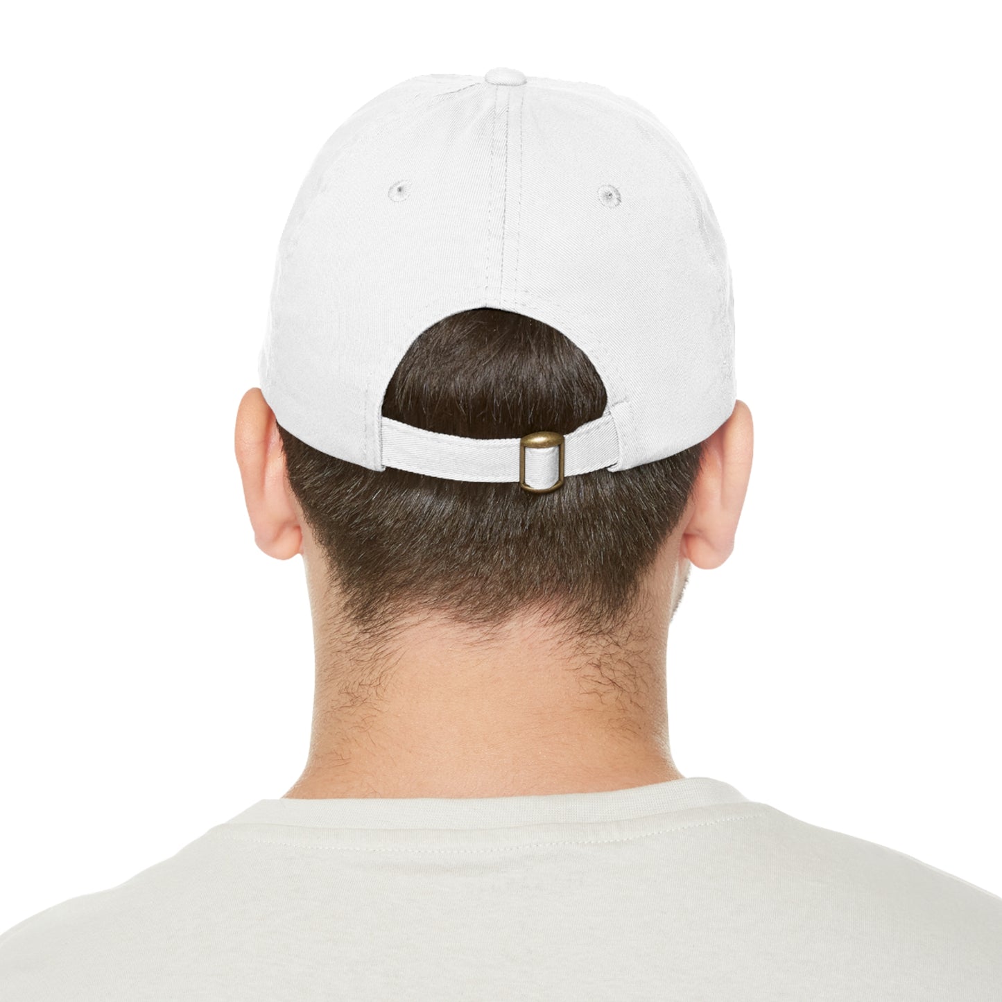 Logo Dad Hat with Leather Patch