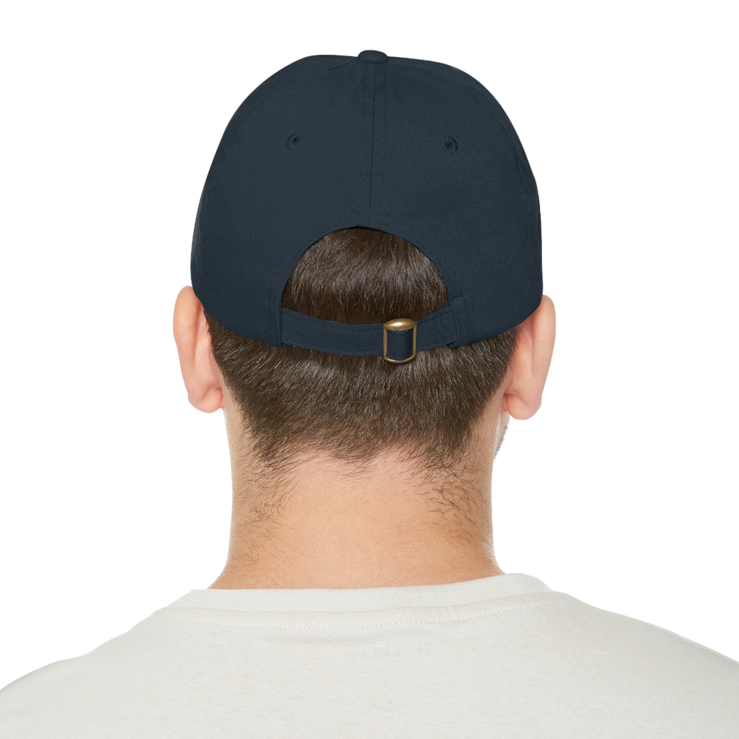 Logo Dad Hat with Leather Patch