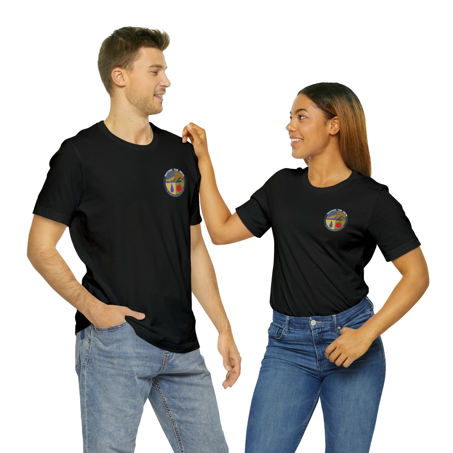 Unisex Jersey Short Sleeve Logo Tee