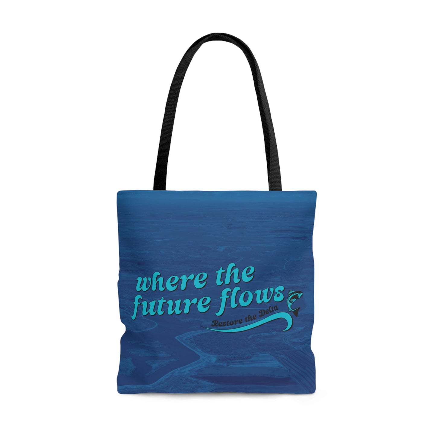 Where the Future Flows Tote